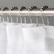 Then continue the process and insert a hook into every seam. Wayfair Basics Shower Curtain Hooks Reviews Wayfair Ca