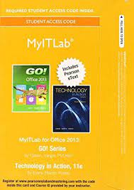 Go With Technology In Action Ebook W Myitlab The Co Op Store