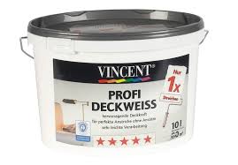 Die besten weißen innenfarben im vergleich. Test Innenfarben Wand Vincent Profi Deckweiss Sehr Gut