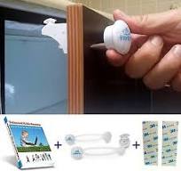*NEW* PREMIUM Child Cabinet Drawers Safety Lock Set Magnetic Baby Locks  Latches | eBay
