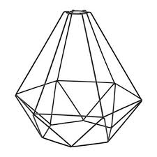 Smaller Ikea Wire Lightshade Pendant Lamp Shade Diy Lamp Shade Pendant Lamp