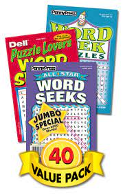 Penny press word search puzzle books. Penny Dell Word Search Value Pack 40 Penny Dell Puzzles
