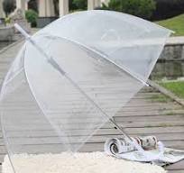 Big Umbrella Large Clear Dome See Through Umbrella Handle Transparent  Walking Dome Umbrella Lady Windproof Rain Protecting Umbrella Kids Umbrella