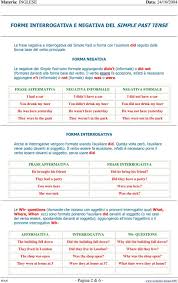 Saper formare frasi semplici in inglese è la base dell'apprendimento della lingua. Materia Inglese Data 24 10 Pdf Download Gratuito