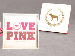 No meijer near your gift recipient? Victoria S Secret Pink Gift Card Holder Structural Graphics