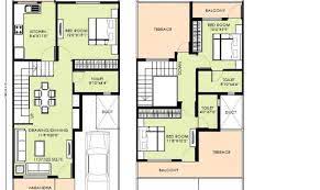 The row house is narrow at just 16 feet wide but it is also a lot bigger inside than it appears from the outside. Detached Row House Plans Home Design Style House Plans 106091