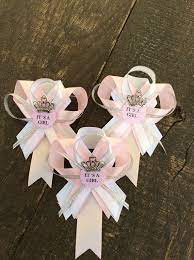 12 Pink And Silver Guest Pins For Baby Shower Pink And Silver Baby Shower Gue Baby Showers De Bailarina Juegos De Fiesta Shower Manualidades Para Baby Shower