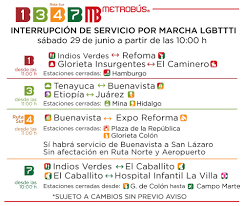 Mapa metrobus de la cdmx lineas estaciones y horarios metrobus. Interrupcion De Servicio El Sabado 29 De Junio En Metrobus
