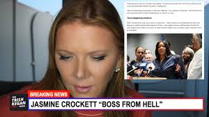 DEMS SABOTAGE Jasmine Crockett with ‘Boss From Hell’ Hit Piece
