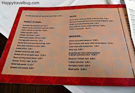 The Happy Travel Bug Trobador Restaurant In Barcelona Menu Restaurant Menu Barcelona