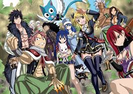 The anime series adheres closely to the manga series, with only a handful of filler episodes. Fairy Tail Group Wallpapers Top Free Fairy Tail Group Backgrounds Wallpaperaccess