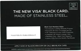 Credit card is subject to credit qualification. Did Barclay S Marketing Effectively Reposition Its Black Card