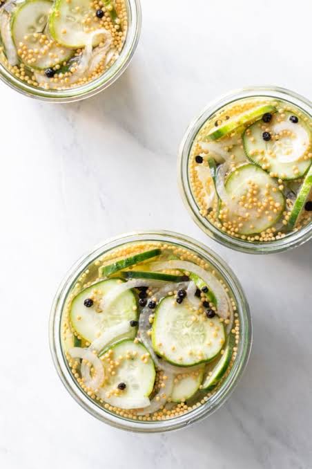 Bread & Butter Refrigerator Pickles | Love and Olive Oil