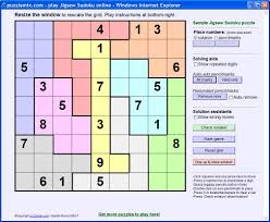 The difference is that instead of having 3x3 rectangular blocks these blocks have irregular shapes. Puzzlemix Com How To Solve Jigsaw Sudoku Puzzles