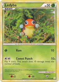 Ledyba Card Pokemon Pokemon Cards Pokemon Tcg