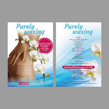 Check spelling or type a new query. Create An Elegant Combined Leaflet And Price List For A Waxing Salon Postcard Flyer Or Print Contest 99designs