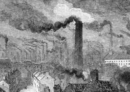 Manchester In The Industrial Revolution Circa 1865 Industrial Revolution Revolution Art Travel Art
