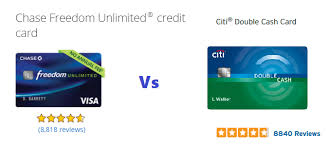 The card details on this page have not been reviewed or provided by the card issuer. Chase Freedom Unlimited Vs Citi Double Cash Credit Card Intelligent Offers