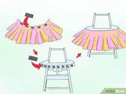 Yet for some unknown reason, i decided i was going to make the girls' tutus for their first birthday. 3 Ways To Make A High Chair Tutu Wikihow Mom
