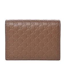 5.0 out of 5 stars 1. Gucci Men S Microguccissima Gg Logo Brown Card Case Wallet 544474 S Overstock 29895518