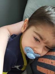 I'm sorry I haven't posted much because life has taken over lol anyways  yesterday we got admitted to Greenville hospital beck couldn't hold down  any feeds was running a fever and just