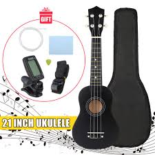 Includes detailed section on alternate uke tunings. 21 Economic Soprano Ukulele Uke Start Pack With Gig Bag Strings Tuner Black Shopee Malaysia