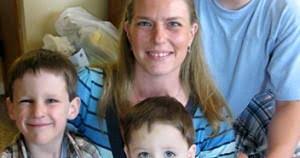 Mother, adopted sons brave life's trials together