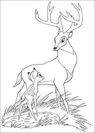 The following are steps require to step 1: The Great Prince Of The Forest And Bambi Coloring Page Free Printable Coloring Pages For Kids