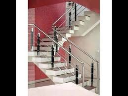 The railings from stainless steel and aluminum are more favorable than those of glass and wood. Steel Railing Design 2019 Round Railing Flat Railing Glass Railing Balcony Railing Stairs Railing Te Youtube