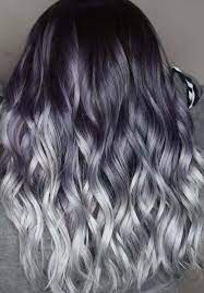 Grey Hair Grey Ombre Hair Ombre Hair Color Ombre Hair