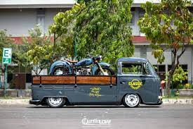 Classic Hans Room Mengkonversi Vw Kombi 1980 Dari Brazillian Bus Ke Single Cabin Pick-up Bergaya Stance Vintage Vw Bus Vw Pickup Volkswagen