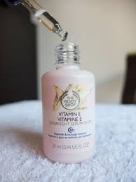 The Vitamin E Overnight Serum In Oil From The Body Shop Is A Facial Oil That S Formulated To Replenish And Aloe Vera Skin Care The Body Shop Homemade Skin Care