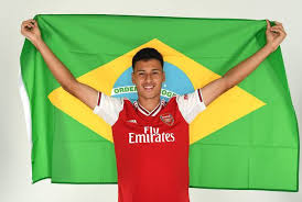 On training with manchester united and barcelona there was a partnership between ituano martinelli's previous club and manchester united and every year i was chosen to go and. Ex Ituano Gabriel Martinelli Chega Motivado Ao Arsenal Confederacao Brasileira De Futebol