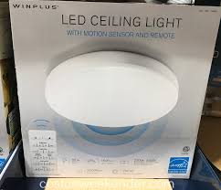 Check spelling or type a new query. Winplus Led Ceiling Light With Motion Sensor And Remote Costco Weekender