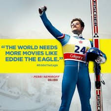So is this the bit where you say, i told you so? bronson peary: Dupilllewellaroland Eddie The Eagle Movie Scenes Inspirational People