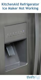 Here you can view all the pages of manual kitchenaid refrigerator kfcs22evms 7 manual. Kitchenaid Refrigerator Ice Maker Not Working Thriftyfun