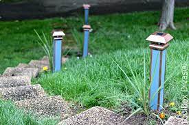 How To Make Solar Walkway Lights Toolbox Divas Landscape Lighting Landscape Lighting Transformer Solar Lights Walkway