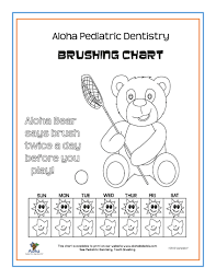 Tooth Brushing Instructions