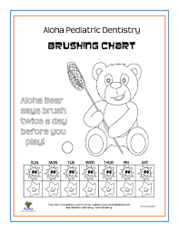 tooth brushing instructions