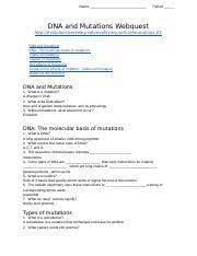 Gene = a length of dna that codes for a single protein (i.e. Dna And Mutations Webquest Genome Chromosome And Dna Webquest Chromosome Karyotype