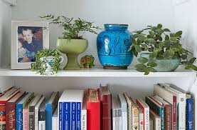 It's made from bamboo and available in a natural wood color. 9 Foolproof Bookshelf Decorating Ideas