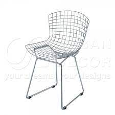 American tables and seating 93 black outdoor chair with arms and rounded seat and seat back. Wire Mesh Chair