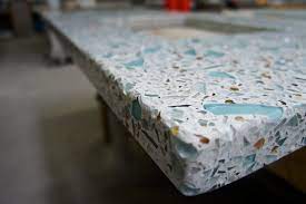 Recycled Glass Concrete Countertop