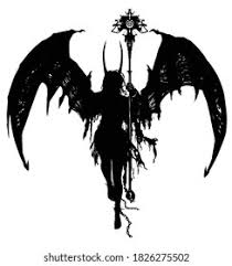 Demon Silhouette Images Stock Photos Vectors Shutterstock
