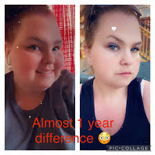 One year makes a big difference! ❤️😆