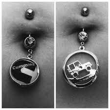 Cummins And Jeep Bellybutton Rings That I Have Belly Button Rings Belly Rings Bellybutton Piercings