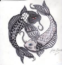 Yin And Yang Koi Fish By Angelkitty78750 On Deviantart Koi Fish Tattoo Yin And Yang Koi Fish Yin And Yang Koi Fish Tattoo