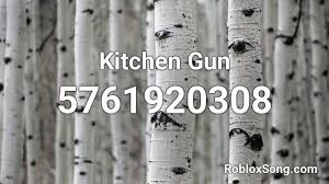 A look under the hood at 10 popular roblox catalog items. Kitchen Gun Roblox Id Roblox Music Codes