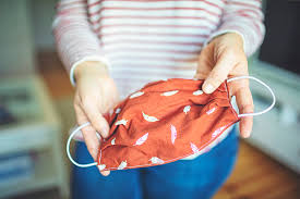 How To Make Wear And Clean A Fabric Face Mask For Coronavirus A homemade mask made entirely out of paper using aluminum foil. wear and clean a fabric face mask