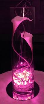 Use a mix of tall candlesticks and short vases to avoid blocking anyone's dinnertime view. Pin On Wedding Ideas